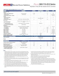 OKX-T/5-D12P-C 데이터 시트 페이지 4