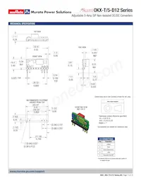 OKX-T/5-D12P-C 데이터 시트 페이지 11