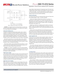 OKX-T/5-D12P-C Datasheet Pagina 14