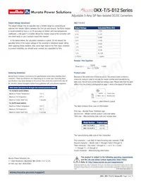 OKX-T/5-D12P-C 데이터 시트 페이지 15