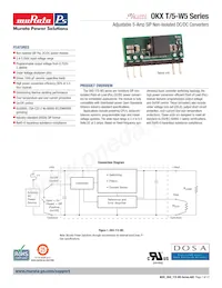 OKX-T/5-W5N-C Datasheet Cover