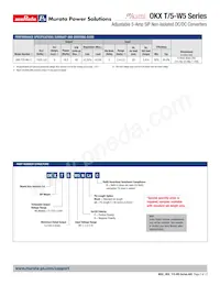 OKX-T/5-W5N-C Datasheet Page 2