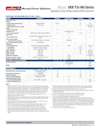 OKX-T/5-W5N-C Datasheet Pagina 4