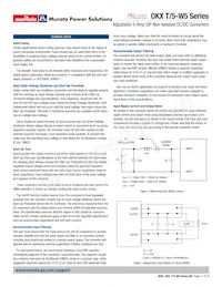 OKX-T/5-W5N-C 데이터 시트 페이지 11