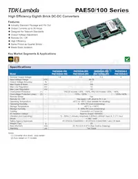 PAE100S48-5/V Datasheet Cover