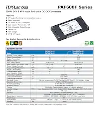 PAF600F24-12 Datasheet Cover