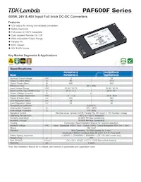 PAF600F24-12 Datasheet Copertura