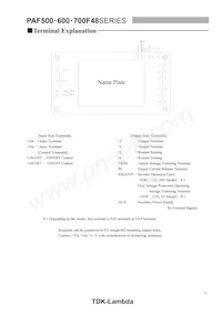 PAF700F48-28/T Datasheet Pagina 4