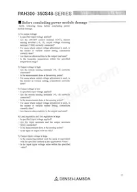 PAH300S4828/PT Datasheet Page 15