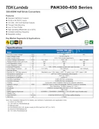 PAH450S4848/T Datasheet Cover