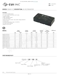 PQA50-D48-S5-DH Datasheet Cover