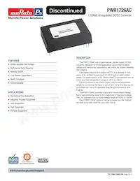 PWR1726AC Datasheet Cover