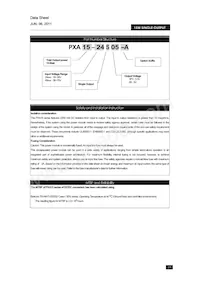 PXA15-48S3P3/NT Datasheet Page 23