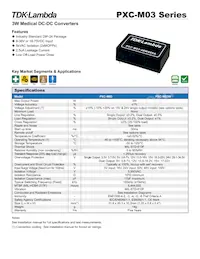 PXCM0324WD12A Datasheet Cover