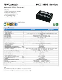 PXCM0648WD15A Datasheet Copertura