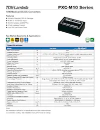 PXCM1024WD05 Datasheet Cover