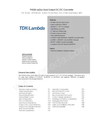 PXE3048D15 Datasheet Cover