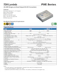PXE3048WD15 Datasheet Cover