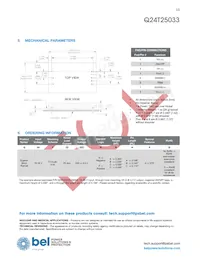 Q24T25033-NBC0G Datasheet Pagina 13