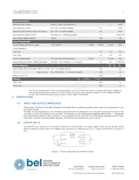 Q48S08120-PS00G Datasheet Pagina 3