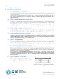 Q48S08120-PS00G Datasheet Page 6