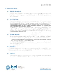 Q48S08120-PS00G Datasheet Page 8