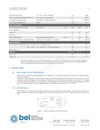 Q48S15050-NS00G Datasheet Pagina 3