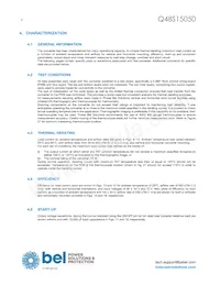 Q48S15050-NS00G Datasheet Page 8