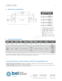 Q48S15050-NS00G Datasheet Page 13