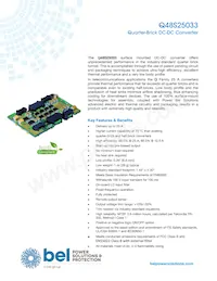 Q48S25033-NS00G Datasheet Cover