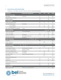 Q48S25033-NS00G Datasheet Page 2