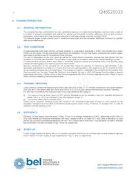 Q48S25033-NS00G Datasheet Page 8