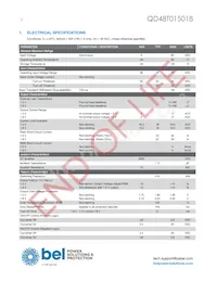 QD48T015018-NCB0G Datasheet Pagina 2