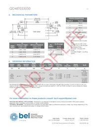 QD48T033050-PBA0G Datasheet Pagina 15