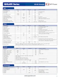 QHL600300S12 데이터 시트 페이지 2