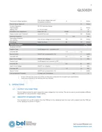 QLS08ZH-NT Datasheet Pagina 3