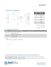 QLS08ZH-NT Datasheet Pagina 7