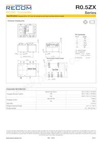 R0.5ZX-0505/HP-TRAY 데이터 시트 페이지 5