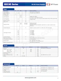 RDC4072D15 Datasheet Page 2