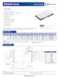 RDH60072WS28 Datasheet Cover