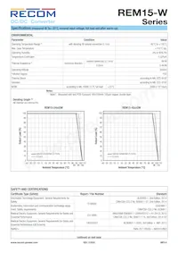 REM15-4805DW/P Datasheet Page 6