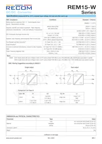 REM15-4805DW/P Datasheet Page 7
