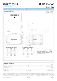 REM15-4805DW/P Datasheet Page 8