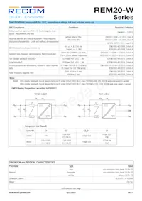 REM20-4805DW/P Datasheet Page 7