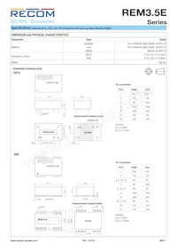 REM3.5E-0505S/R6/A/SMD Datasheet Pagina 7