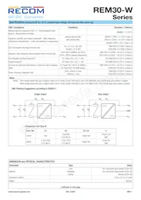 REM30-4805DW/P Datasheet Page 7