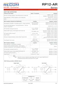 RP12-11015SAR/P Datasheet Pagina 7