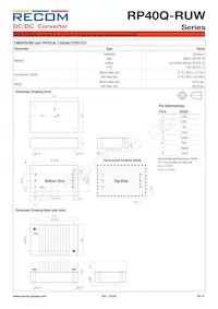 RP40Q-11024SRUW/P Datasheet Page 10