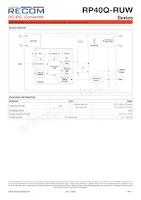 RP40Q-11024SRUW/P 데이터 시트 페이지 11