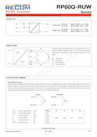 RP60Q-11024SRUW/P Datasheet Pagina 4